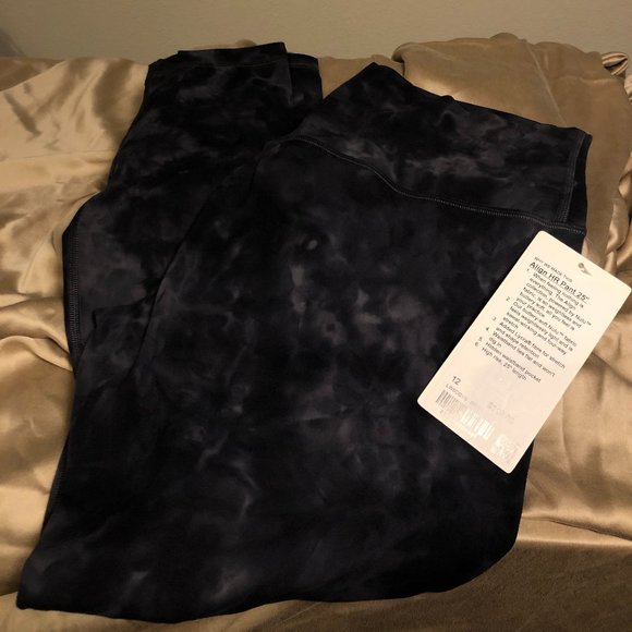 NWT lululemon Align HR Pant 25. Sizes 8 & 12. Diamond Dye Pitch/Graphite Grey - Picture 6 of 10